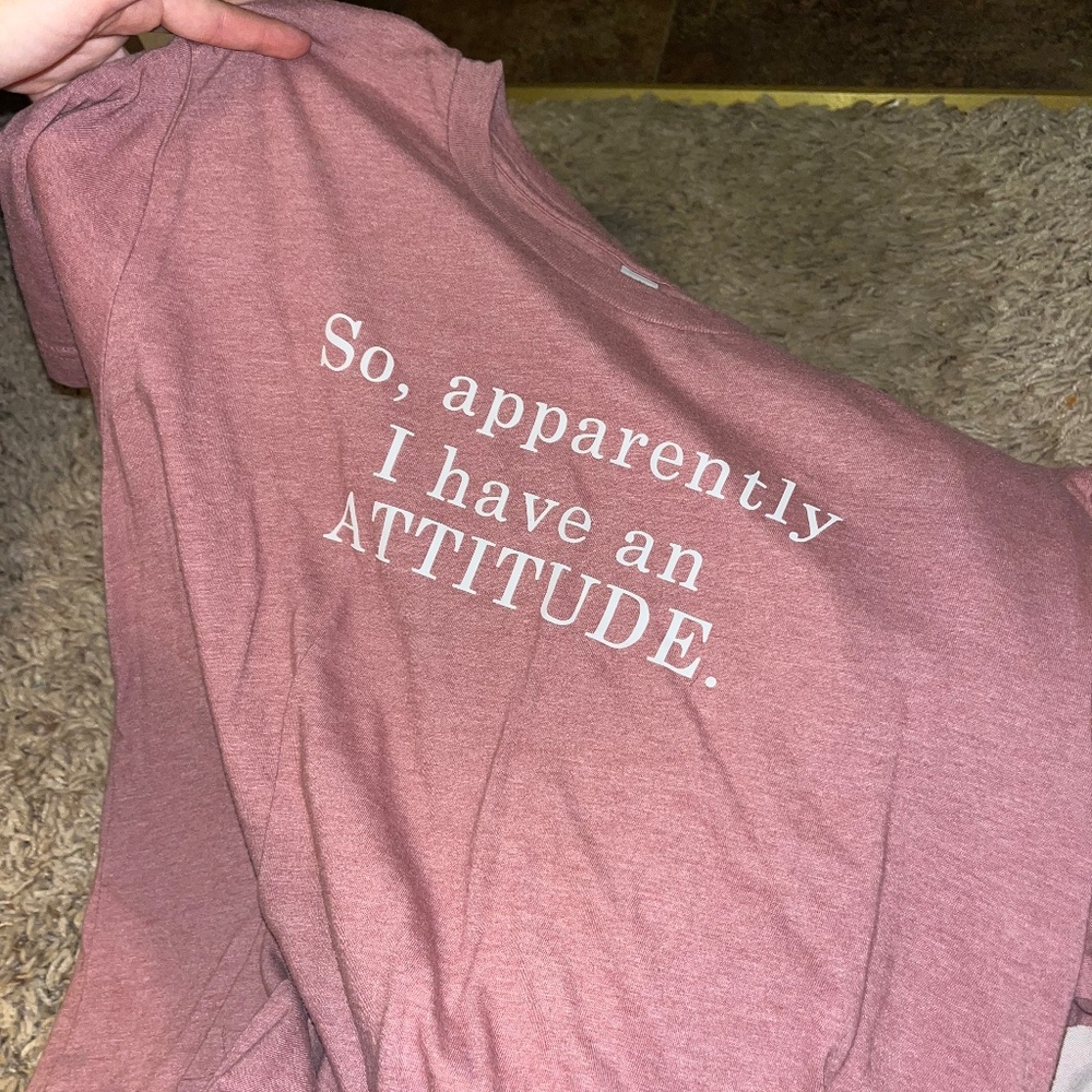 Pink tee shirt